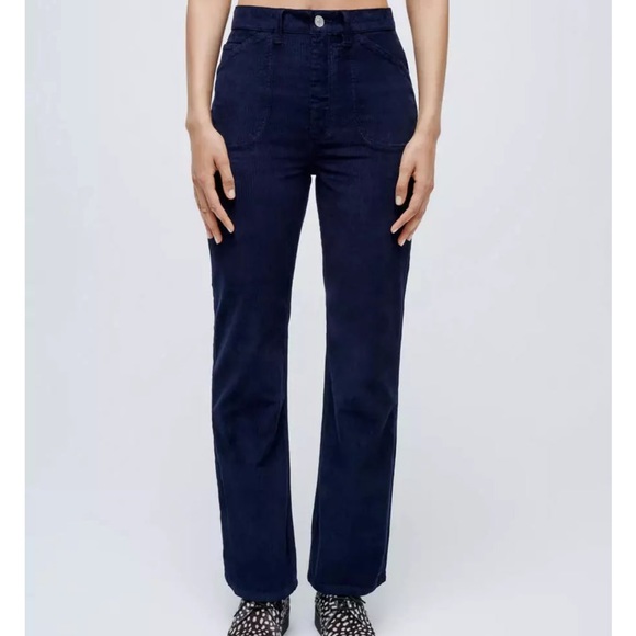 NWT Re/Done 70s Loose Flare in Black - Picture 1 of 7